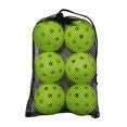 thumbnail image 4 of 6 Pcs Balles de Pickleball Flexibles Creuses pour Entraînement en Plein Air Vert, 4 of 8