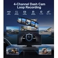 thumbnail image 3 of Cámara trasera Dash Cam Seventour 4 canales 1080p 10.2", 3 of 6