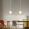 thumbnail image 3 of Versatile Design Pendant Light, Gold Hanging Light Fixture With Adjustable Height Chain For Office Home Office, 3 of 5