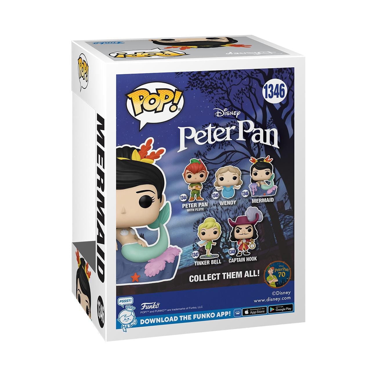 Funko Pop! Disney: Peter Pan70th - Mermaid Vinyl Figure