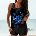 thumbnail image 6 of Fmbrln Tankini Swimsuits for Women Two Piece Bathing Suits with Boyshorts Fashion Floral Print Athletic Swimwear Sets, 6 of 6