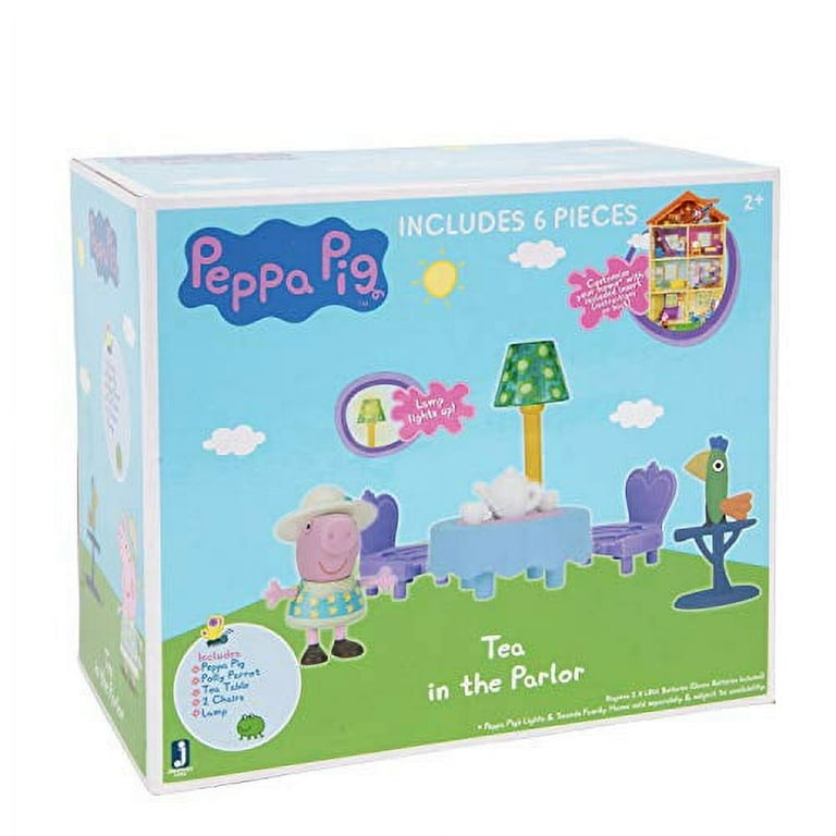 Peppa Pig Little Rooms Tea Party Playset