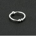 thumbnail image 6 of Claire's Teen and Adult Sterling Silver Ball Faux Hoop Nose Ring, 1 Pack, 6 of 7