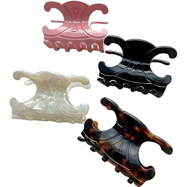 wonima10 Premium durable acetate butterfly hair clips, 4  display picture 2