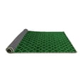 thumbnail image 2 of Ahgly Company Indoor Square Oriental Green Industrial Area Rugs, 4' Square, 2 of 4