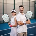 thumbnail image 6 of Pickleball Paddles Set,Pioneer Flower Floral Print Pattern Fiberglass Surface Pickleball Racket Set with 2 Indoor Outdoor Pickleball Balls and Pickleball Bag,Pickle-ball Equipment, 6 of 6