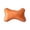 Brown, variant on PU Leather Car Neck Headrest Pillow, Comfortable Auto Cervical Support Cushion for Driver and Passengers, Vehicle Interior Accessories,Beige