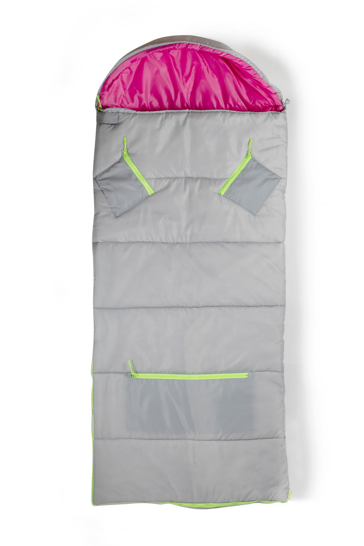 Mimish Sleep-N-Pack, 37 F Packable Kid's Sleeping Bag & Backpack, Outdoor Rated