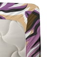 thumbnail image 3 of Ambesonne Tiger Fitted & Top Sheet Set with Shams, Strong Animal Eyes, Multicolor, 3 of 4