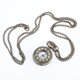 thumbnail image 3 of Reloj de bolsillo vintage de moda Aleación Número romano Reloj con pantalla de hora dual Collar Relojes de cadena, 3 of 3