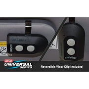 Genie ACSCTG-UNIV2 Universal Garage Door Opener Remote - 2-Button Garage Door Remote, Black