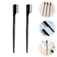 thumbnail image 6 of Baluue 2-Pack Portable Eyelash Shaping Comb with Steel Needle, Black Makeup Tool for Precise Lash Styling, 6 of 8
