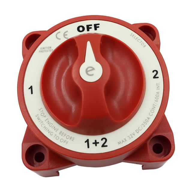 Interruptor de desconexión de batería Zulema para barco 32V 4 Posiciones