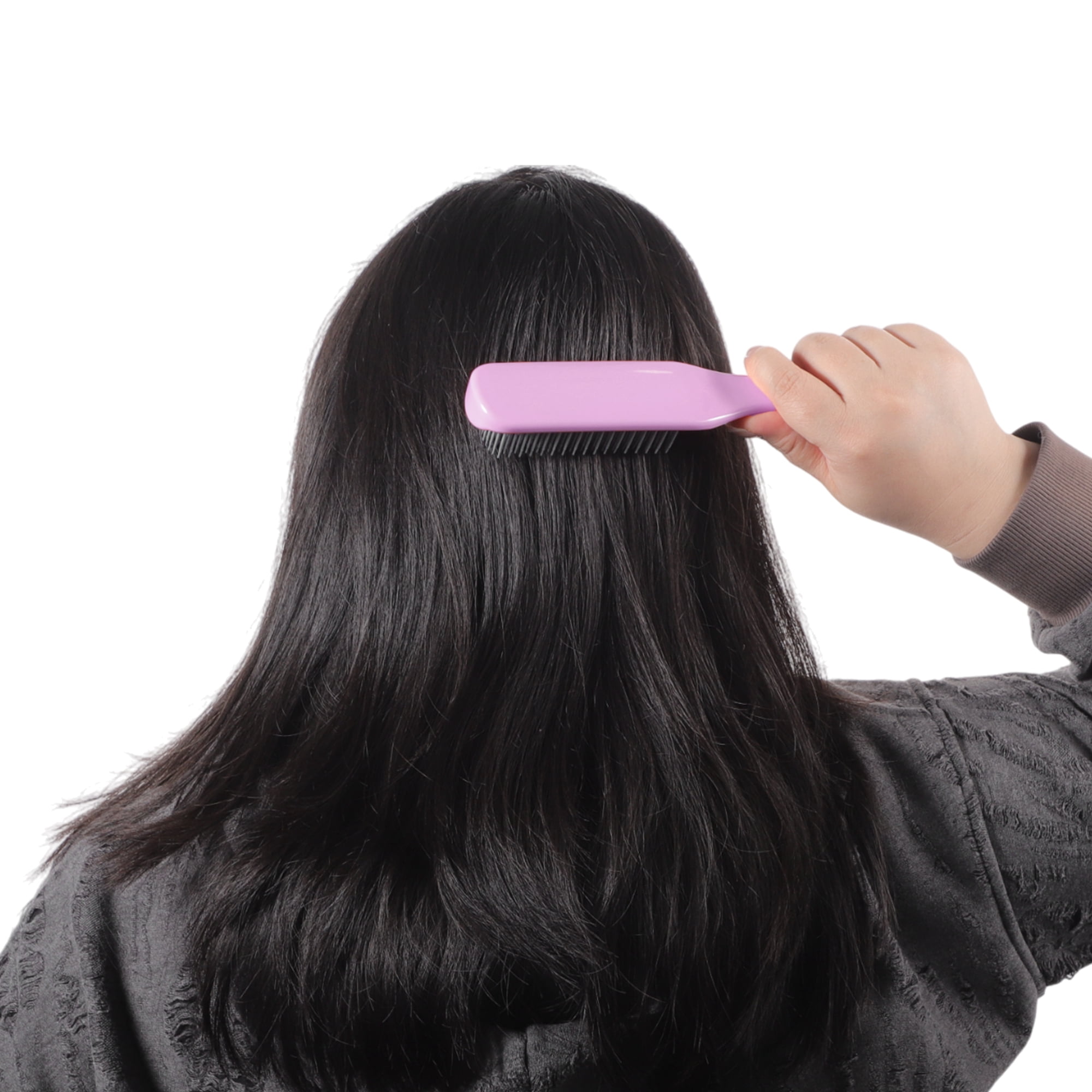 Unique Bargains 1 Pc Women Durable Hair Styling Nine-Row Comb for All Hair Types Purple