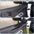 thumbnail image 2 of TINKI Inner Door A Pillar Lower Panel Trim Cover Compatible with Chevrolet Corvette C8 2020-2023, ABS Inner Door Panel Armrest Cover Trim, Inner Door Panel Trim, 2 of 12