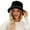 Black, variant on Hats Christmas Fuzzy Bucket For Women Faux Superficial Knowledge Bucket Fluffy Warm Soft Winter Fisherman Cap Furry Sun Winter Hats For Women