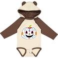 thumbnail image 3 of Inktastic Day of the Dead Pumpkin Boys or Girls Long Sleeve Baby Bodysuit, 3 of 5