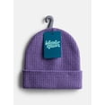thumbnail image 2 of Wonder Nation Kids' Ribbed Beanie Hat, 2 of 4
