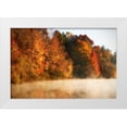 thumbnail image 3 of Alan Hausenflock 4x24 White Modern Wood Framed Wall Art Titled - Autumn Mist III, 3 of 5