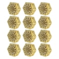 thumbnail image 1 of Verjaardagsfeestje Opbergdoos 12 piezas/juego Bruiloft ABS Verpakking Container dorado, 1 of 4