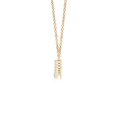 thumbnail image 2 of Angara Collier en Diamant Naturel - Collier Pendentif Rond Contemporain en Or Jaune 14K pour Femmes, 2 of 8