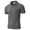 BCE79-Gray, variant on Lumtrix Men'S Polo Shirts Short Sleeve Golf Quick Dry Collared Athletic Performance Mesh Lightweight Breathable Tee TopsNavy XL
