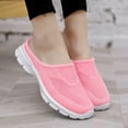 thumbnail image 2 of Slip on Sneakers Women Open Back Shoes Comfort Walking Shoes Breathable Slippers, 2 of 9