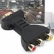 thumbnail image 2 of Compatible con convertidor de audio/video HDMI a RGB, convertidor de componentes RCA, adaptador de sincronización de audio y video 1080p, 2 of 5
