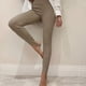 thumbnail image 3 of Minnieouse Pantalones de yoga Fitness Leggings Gym Outfit Atractivo al aire libre Cintura alta Melocotón Cadera Flaco Legging Ropa deportiva L Type3 NO3, 3 of 6