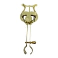 thumbnail image 1 of HILABEE Clarinet Marching Lyre Clamp Musical Instruments Accessories Clarinet Lyre Music Gold, 1 of 9