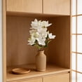 thumbnail image 6 of Gumesh White Artificial Flower Bouquet, 12.2in Fake Floral Stems for Wedding & Home Decor, 6 of 6