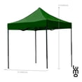 thumbnail image 3 of Toldo 3x3 LUMO Carpa Impermeable Ajustable Portatil Verde, 3 of 7