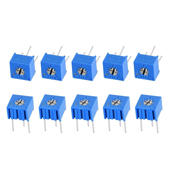 3362 Trimmer Potentiometer 1M Ohm Top Adjustment Variable Resistors 10pack