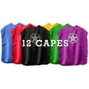 Super Hero Capes Children's capes set of 12 with star emblem