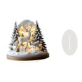 thumbnail image 3 of Adorno acrílico bidimensional, letrero, regalo, objeto de colección, artesanía, obra de arte, placa navideña, decoración de mesa, centro de mesa, mueb Reno, 3 of 8