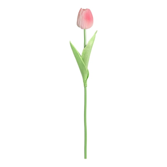 Fake Tulips, Artificial Flowers, Real Touch Tulips Flower for Home Kitchen Decor, Spring Easter Wedding Bouquet Decorations Office Floral Arrangements, 1 Pcs, 13.19 Inches