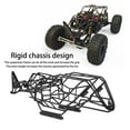 thumbnail image 4 of Black Metal Welding Roll Cage Frame Body Chassis For Axial Wraith 1/10 Scale RC Car, 4 of 8