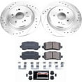 thumbnail image 3 of PowerStop Rear Z23 Evolution Sport Carbon-Fiber Ceramic Brake Pad and Drilled & Slotted Rotor Kit Fits: ACURA Select Models K7216, 3 of 10