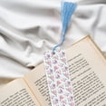 thumbnail image 6 of Kdxio Rose Flower B Print Metal Tassel Bookmarks,Perfect Gift for Art Lovers and Bookworms Metal Bookmarks for Women, 6 of 8