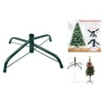 thumbnail image 2 of Metal Christmas Tree Stand, Universal Folding Xmas Tree Stand Replacement Tree Stand Base for 3 Ft to 6 Ft Christmas Artificial Trees Fake Tree, Green, 2 of 8