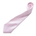thumbnail image 2 of Premier Cravate Satin Simple pour Homme (Lame Étroite), 2 of 3