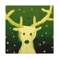 thumbnail image 3 of Reindeer Impressionism Scene - Canvas, 3 of 25
