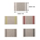thumbnail image 2 of Ounissouiy Mantel de de PVC para comedor, manteles individuales, posavasos, antideslizante, antideslizante, lavable, rectangular, cojín multiusos para Mostrada Rojo Ounissouiy HA082964-02, 2 of 6