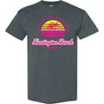 thumbnail image 3 of Inktastic Summer Enjoy the Sunshine Huntington Beach California Pink T-Shirt, 3 of 5