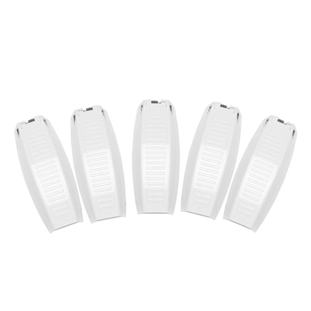 5 White RV Campers Motorhome Rounded Door Catch Compartment Latch