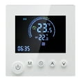 thumbnail image 1 of Programmable Smart Wall-Mounted Thermostat with NTC Sensor, LCD Display, Touch Buttons, Electric Floor Heating Digital Thermostat for Home Room Temperature Controller, 1 of 8