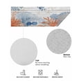 thumbnail image 6 of Ocean Corals Front Door Mat Summer Beach Coral Sea Stars Wood Grain Welcome Doormat Indoor Outdoor Entrance Floor Mat Non-Slip Washable Runner Rug for Front Porch Decor 16x47 Inch, 6 of 6