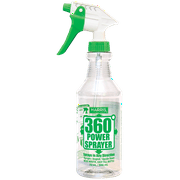 Harris Professional 360 Degree Power Sprayer, Empty Plastic Spray Bottle, with Adjustable Nozzle, 32 oz. Capacity