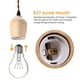 thumbnail image 2 of Bombilla De Luz De Techo De Alambre Colgante De Cabeza De Luz Industrial Bombilla De Luz Ajustable Con Cable Colgante E27 Boca De Tornillo Para Fiesta De Escenario De Bar Serendint HA018573-00, 2 of 7