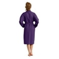 thumbnail image 3 of Women’s Long Waffle Robe - Lightweight 100% Cotton, 3 of 4